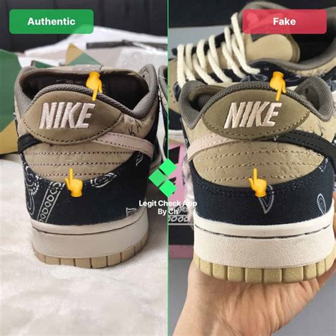 nike sb dunk low travis scott fake vs real|nike dunk travis scott price.